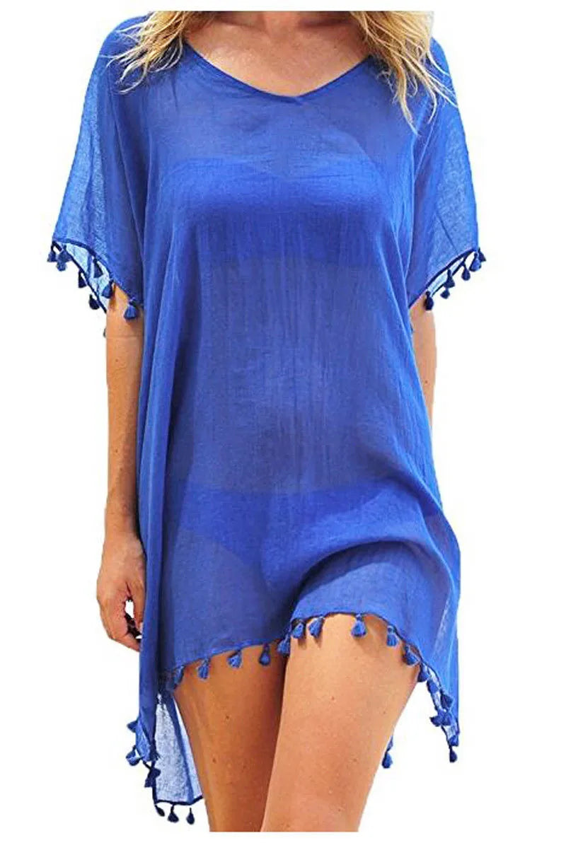 Crochet Lace Beach Cover-Up