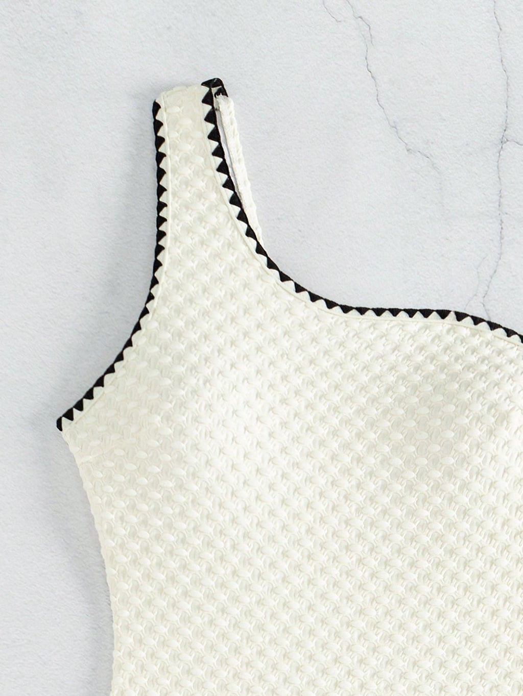 White Strapless Bikini Set