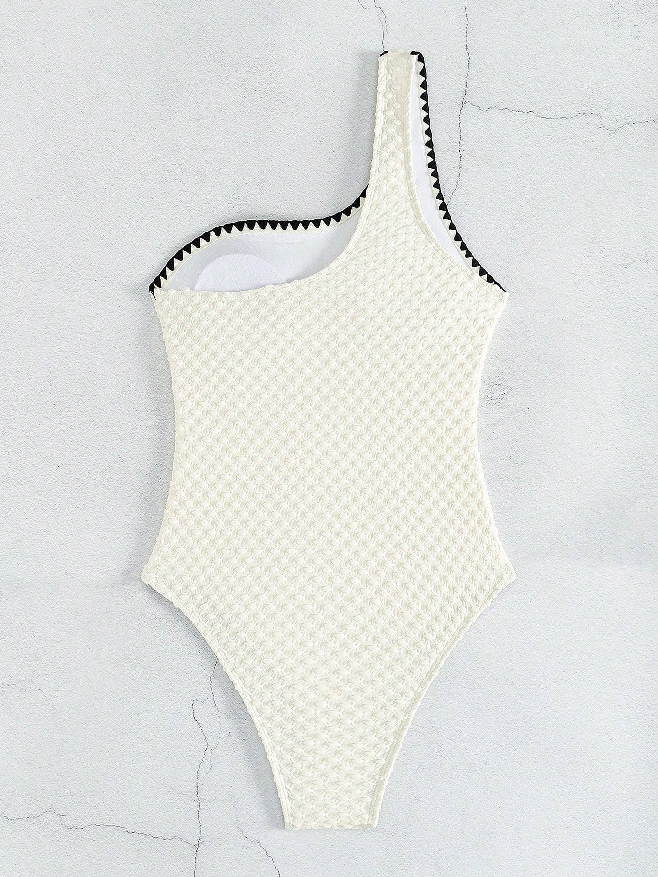 White Strapless Bikini Set