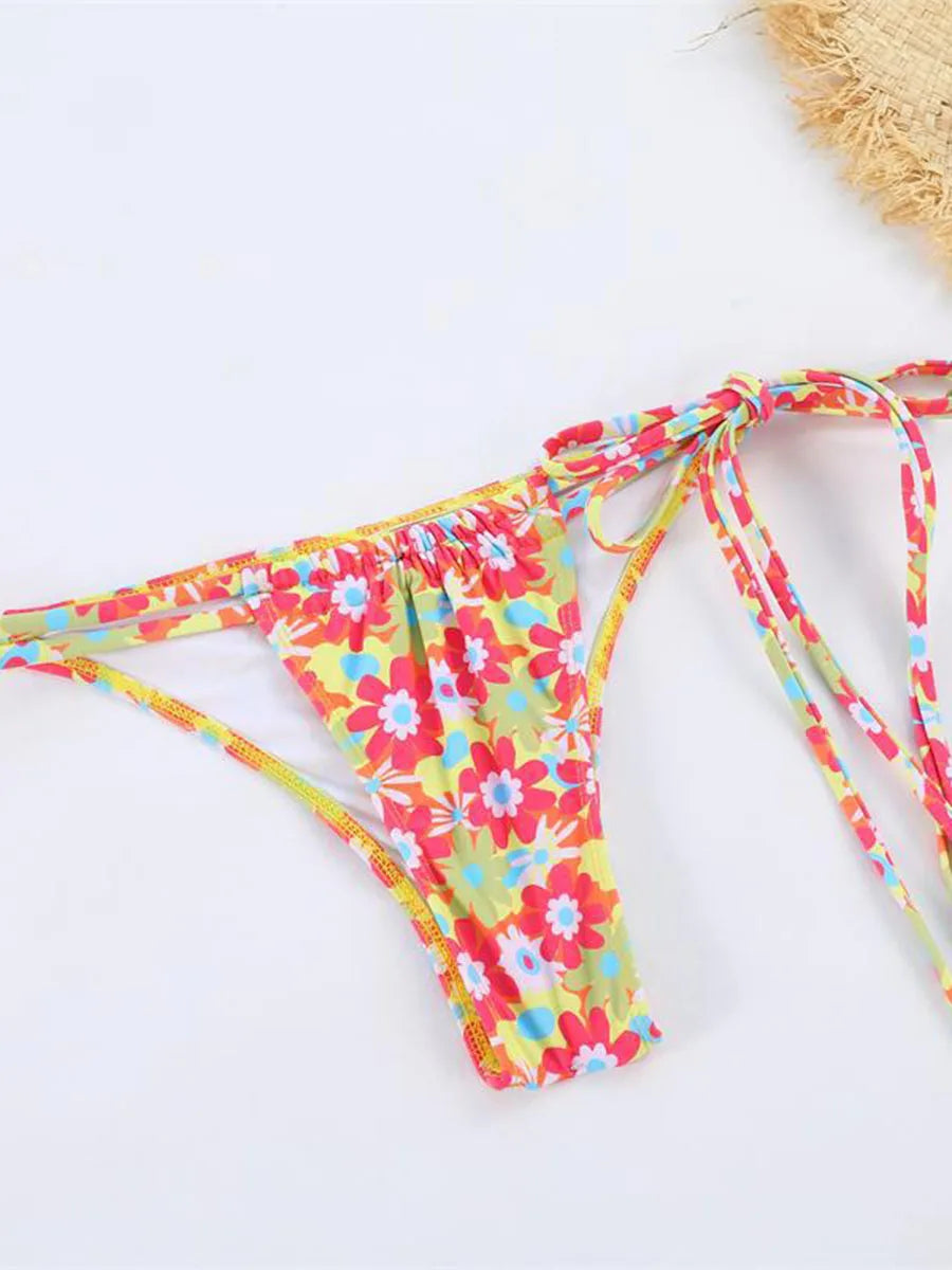 Brazilian Thong Micro Bikini Set