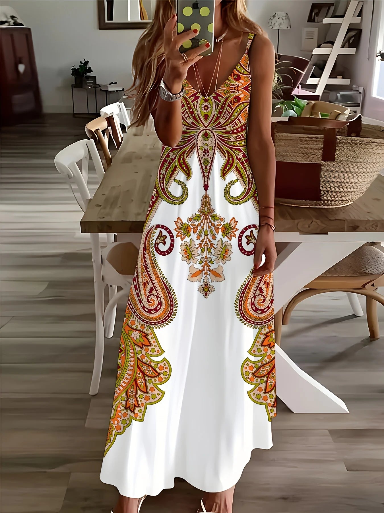 Paisley Vacation Dress