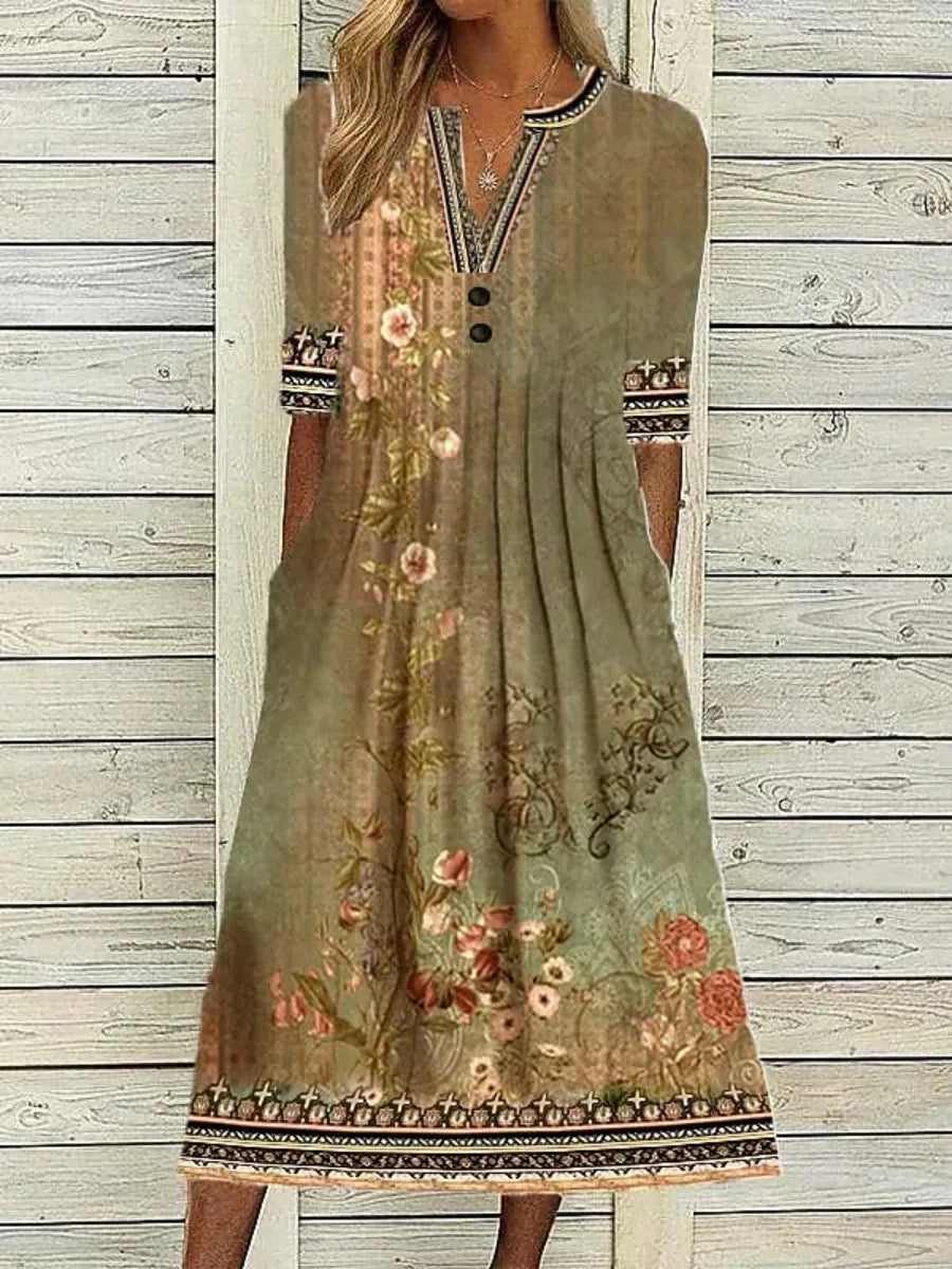 Elegant Casual Summer Dress