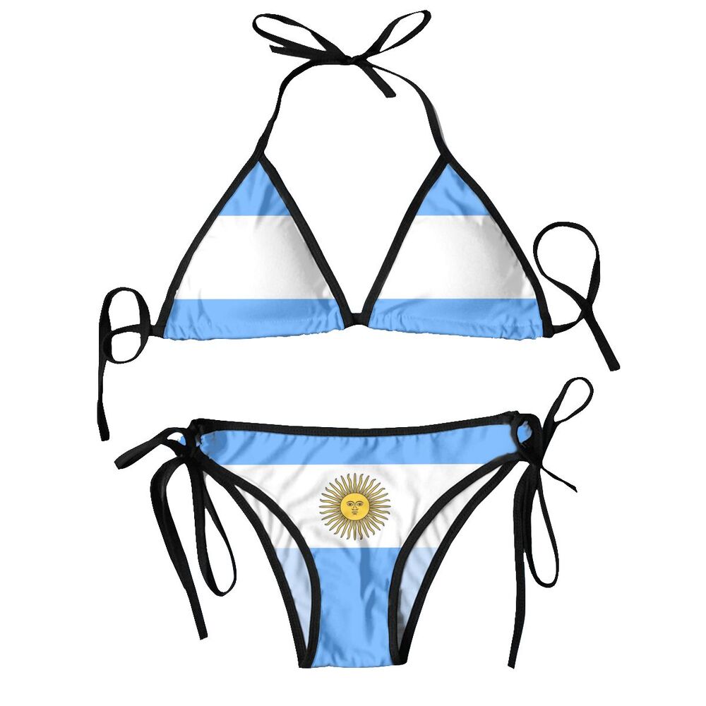 Argentina Flag Bikini Set