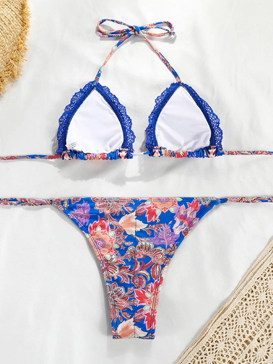 Brazilian Thong Micro Bikini Set