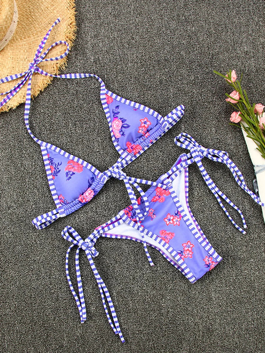 Brazilian Thong Micro Bikini Set