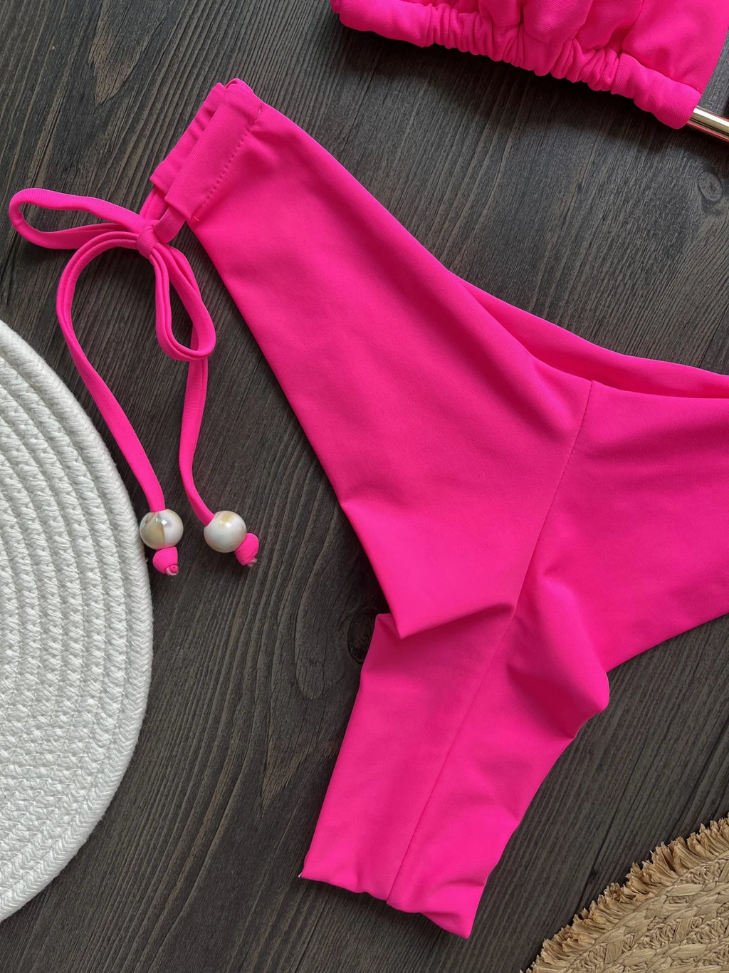 Halter Chain Triangle Bikini Set