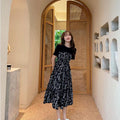 Korean Floral Boho Dress