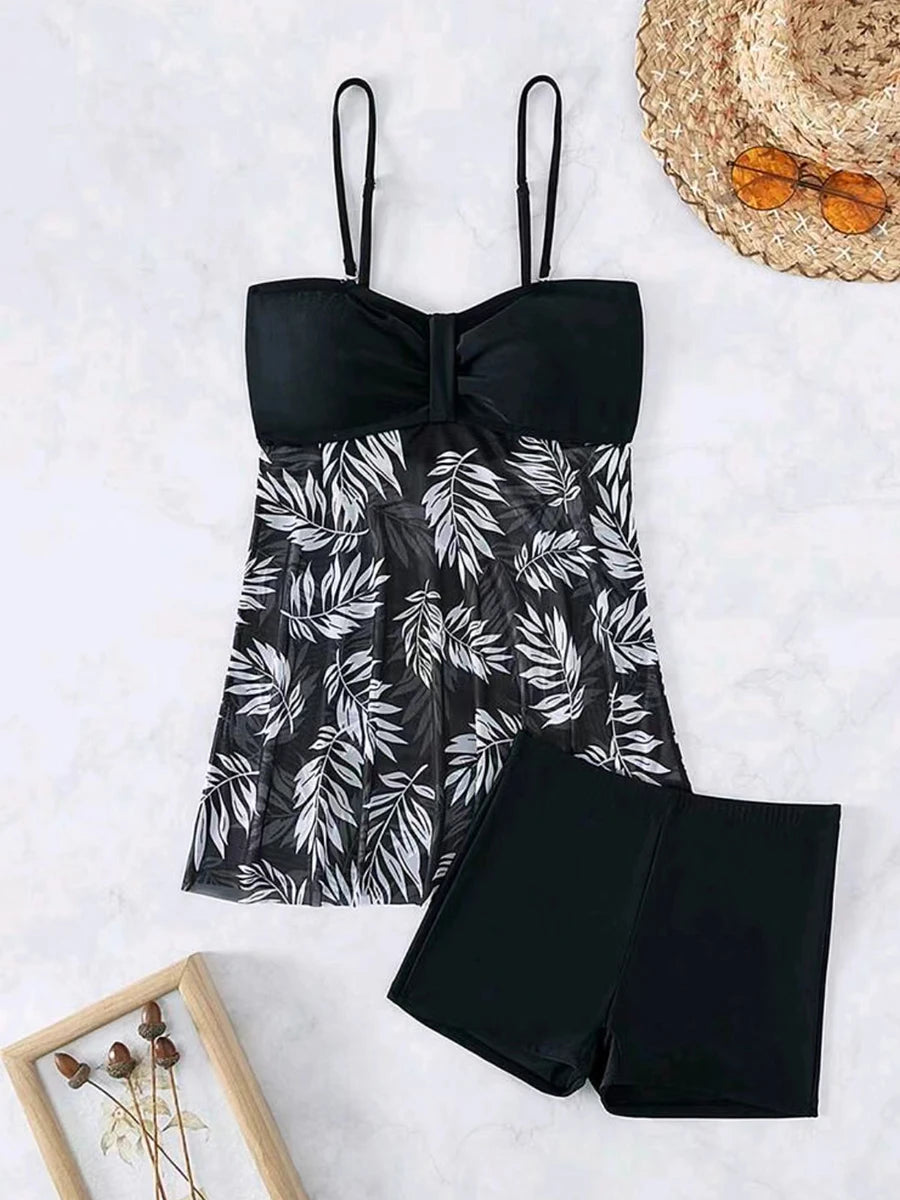 Tankini & Shorts Swim Set