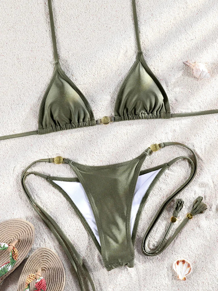 Push-Up Print Bikini Set