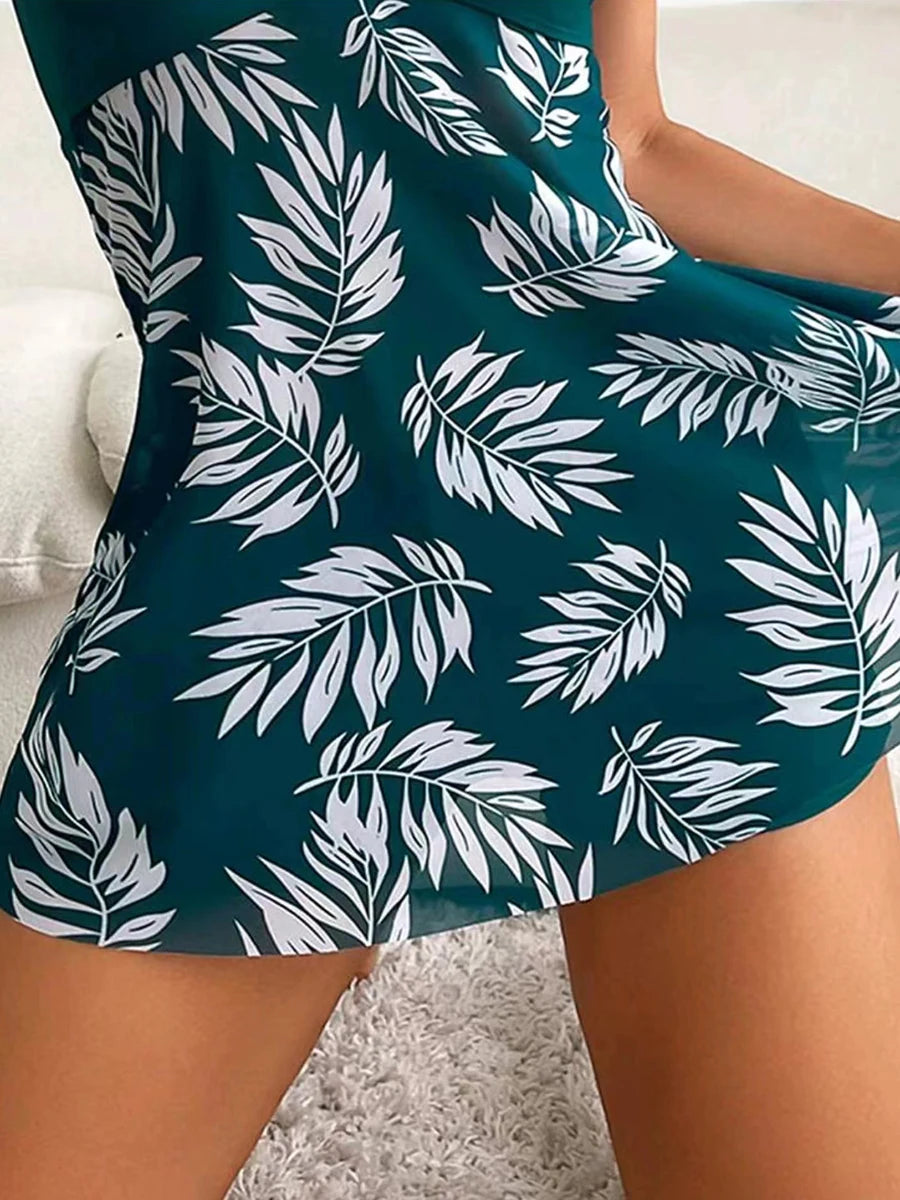 Tankini & Shorts Swim Set