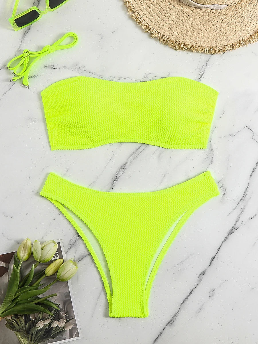 Summer Halter Bikini Set