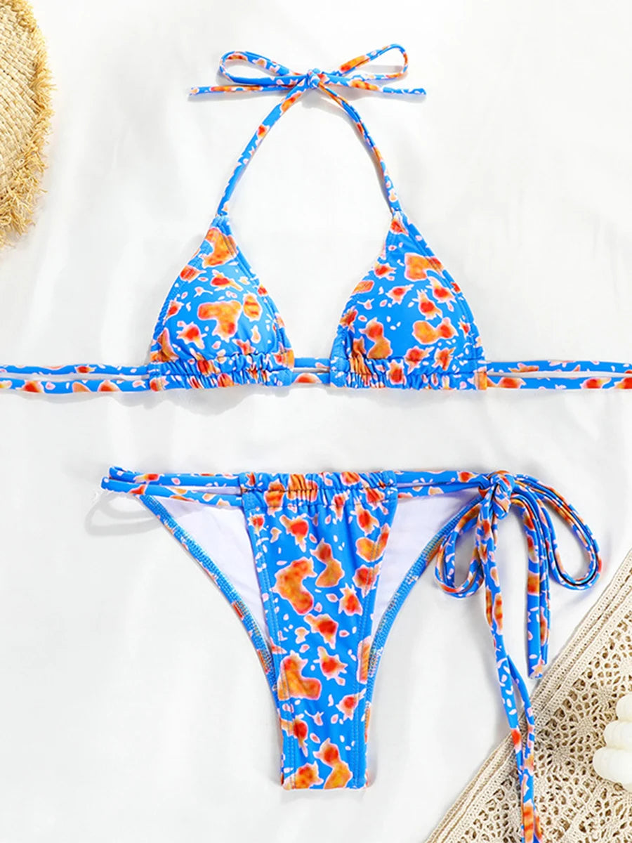 Brazilian Thong Micro Bikini Set