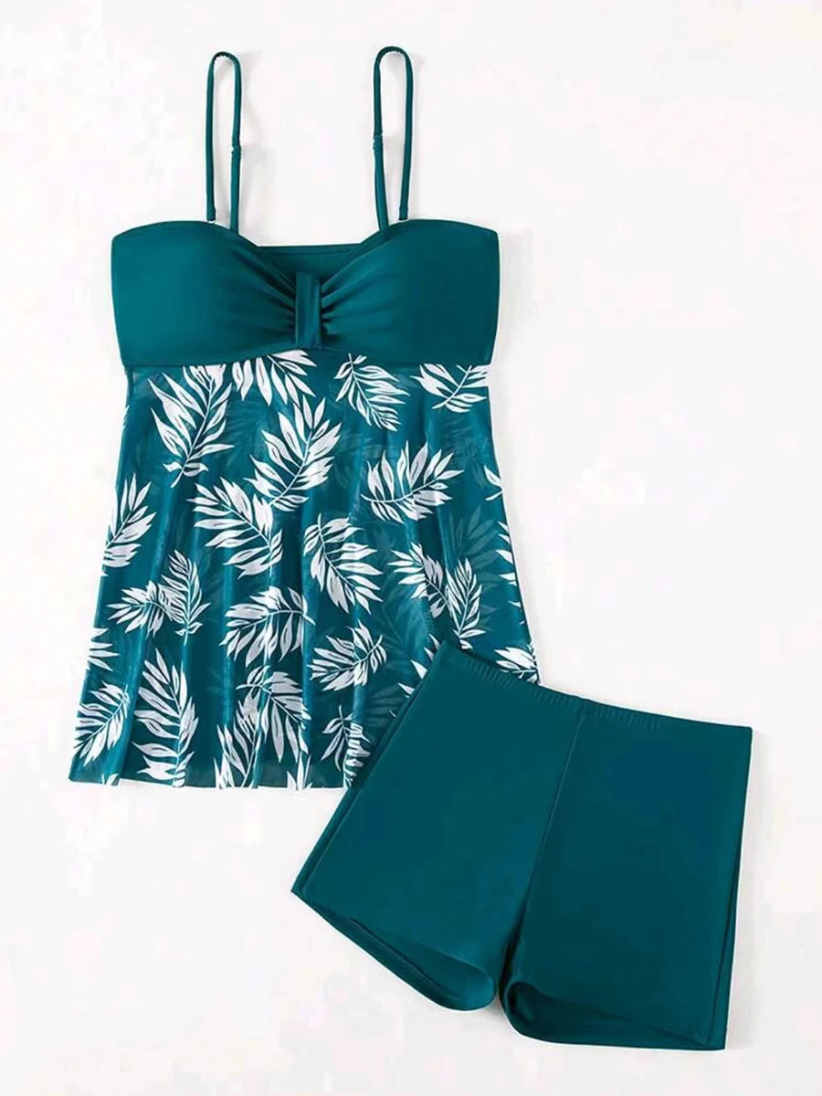Tankini & Shorts Swim Set