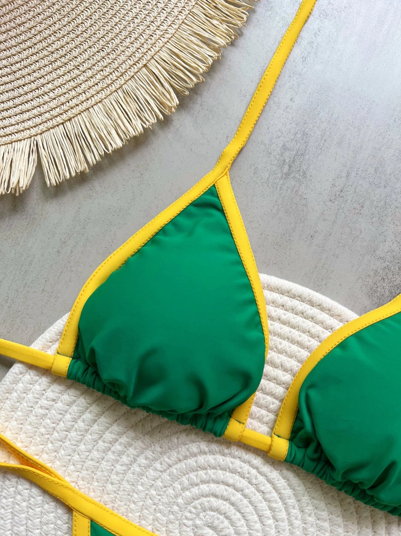 Brazil Flag Bikini Set