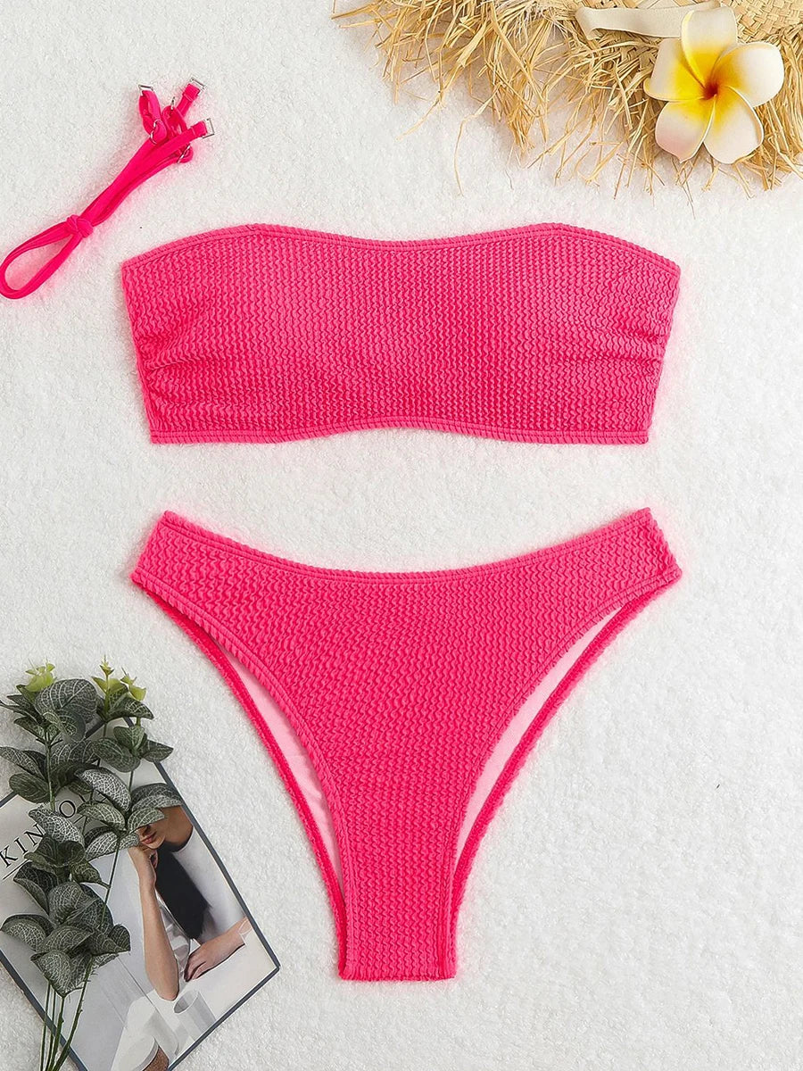 Summer Halter Bikini Set