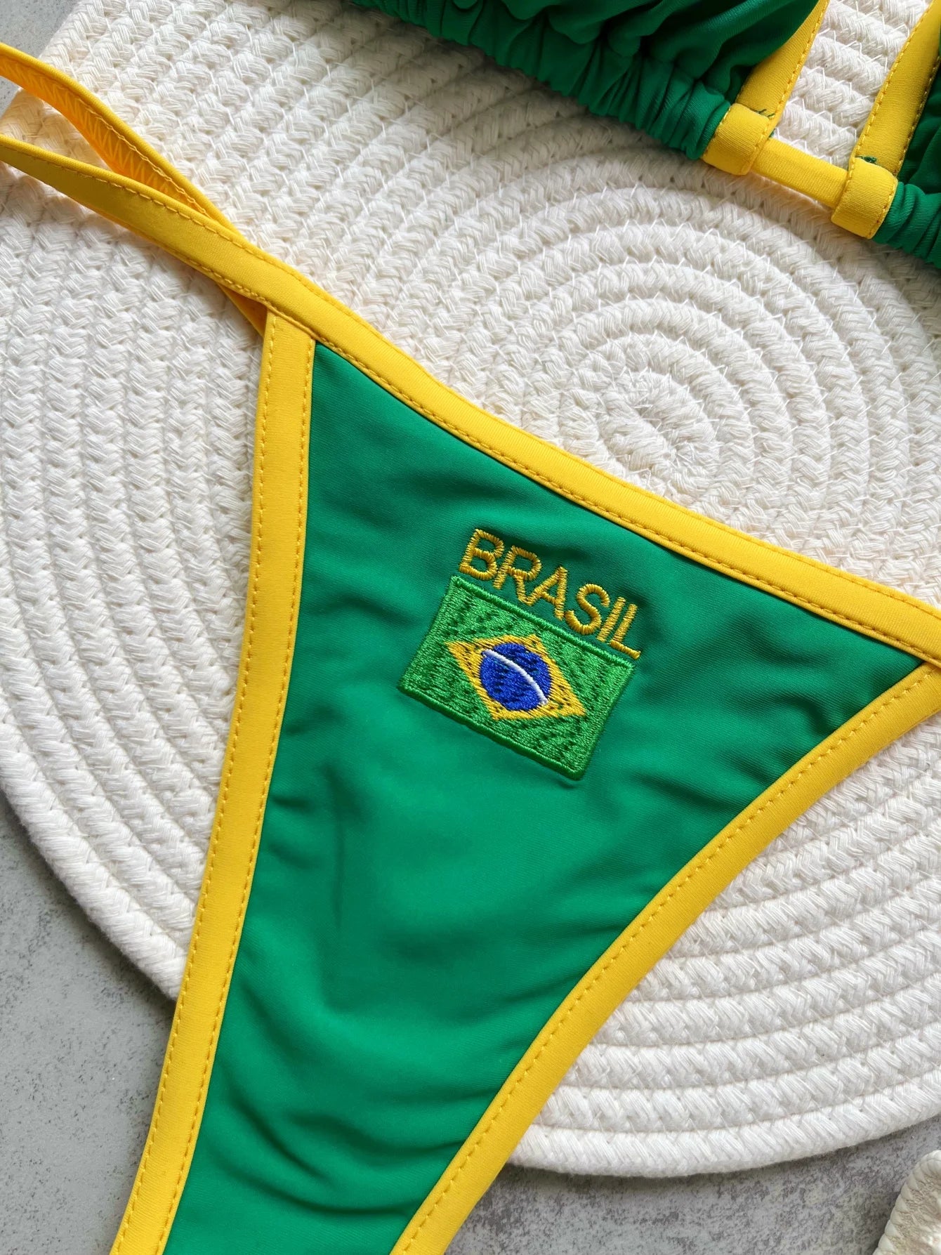 Brazil Flag Bikini Set