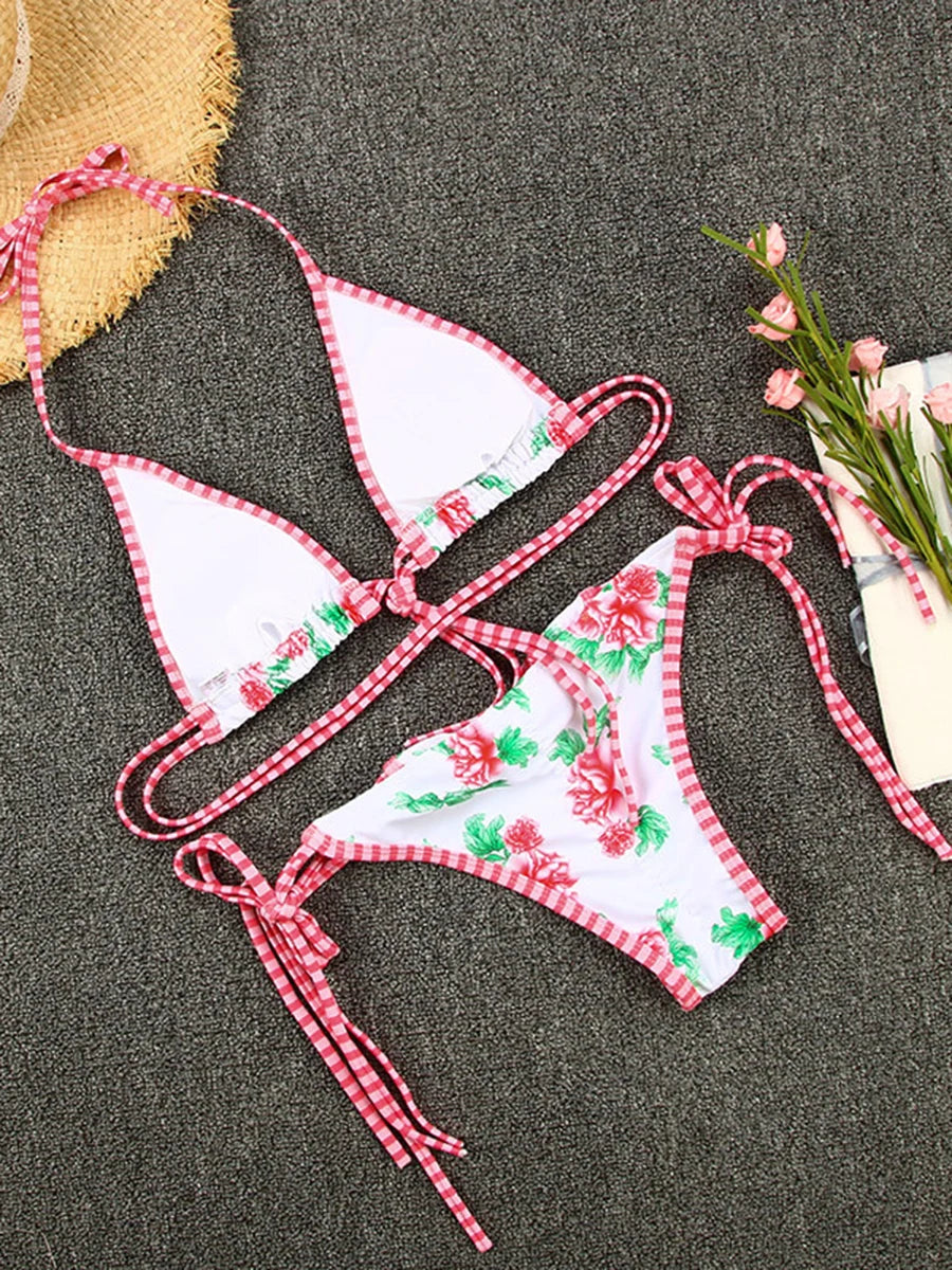 Brazilian Thong Micro Bikini Set