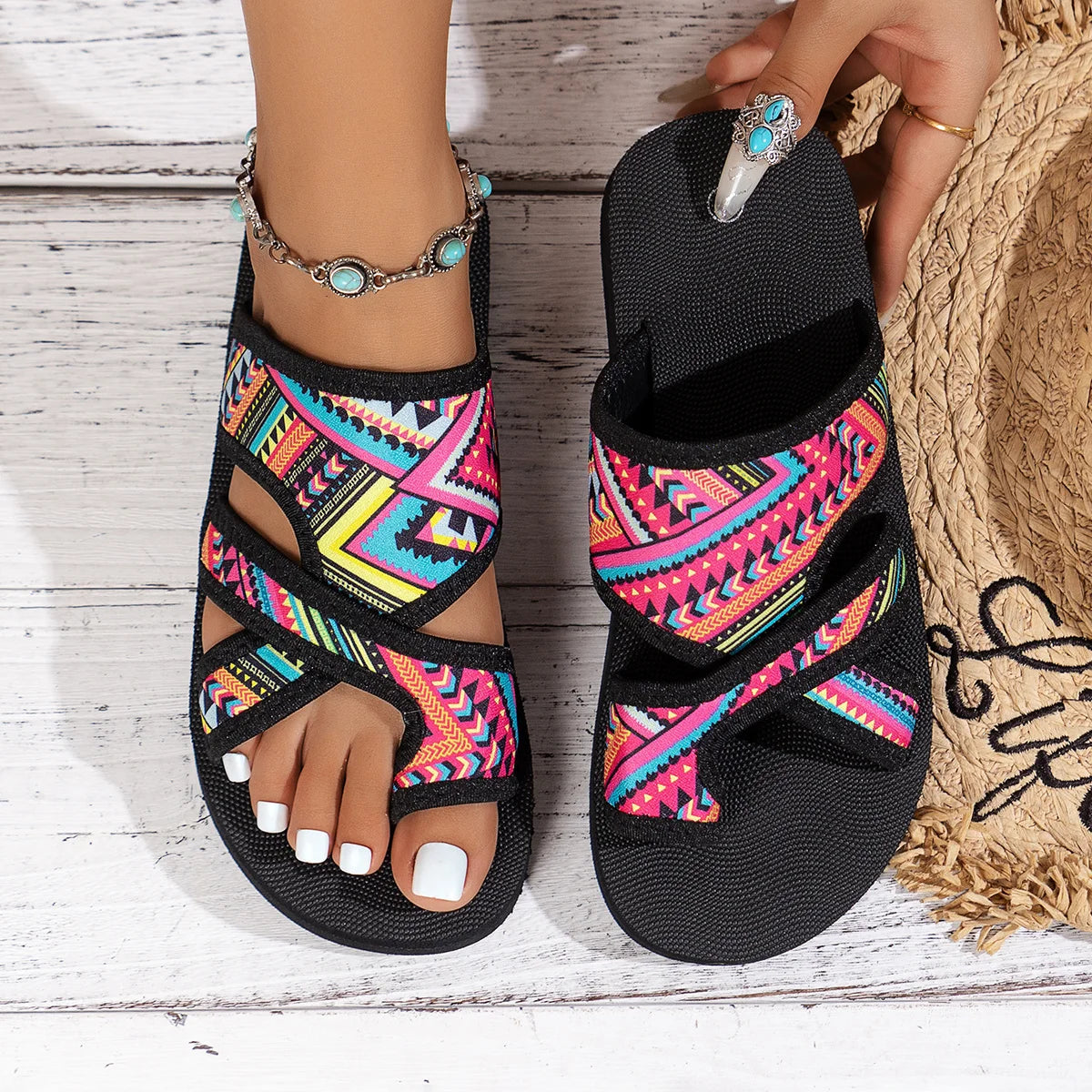 Platform Beach Sandals