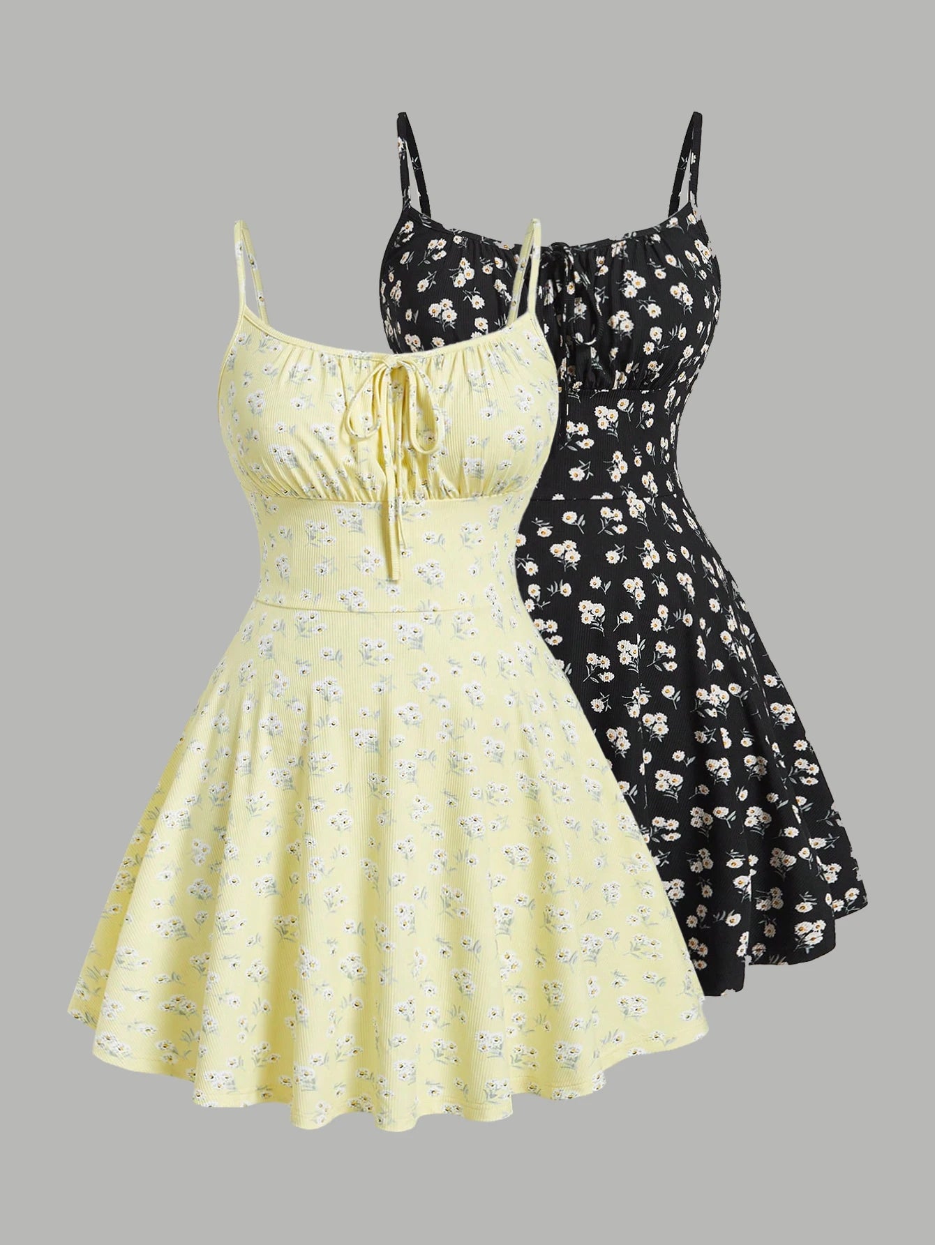 Floral Camisole Mini Dress