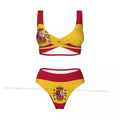 Spain Flag Bikini Set