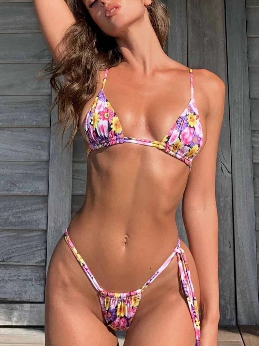 Brazilian Thong Micro Bikini Set