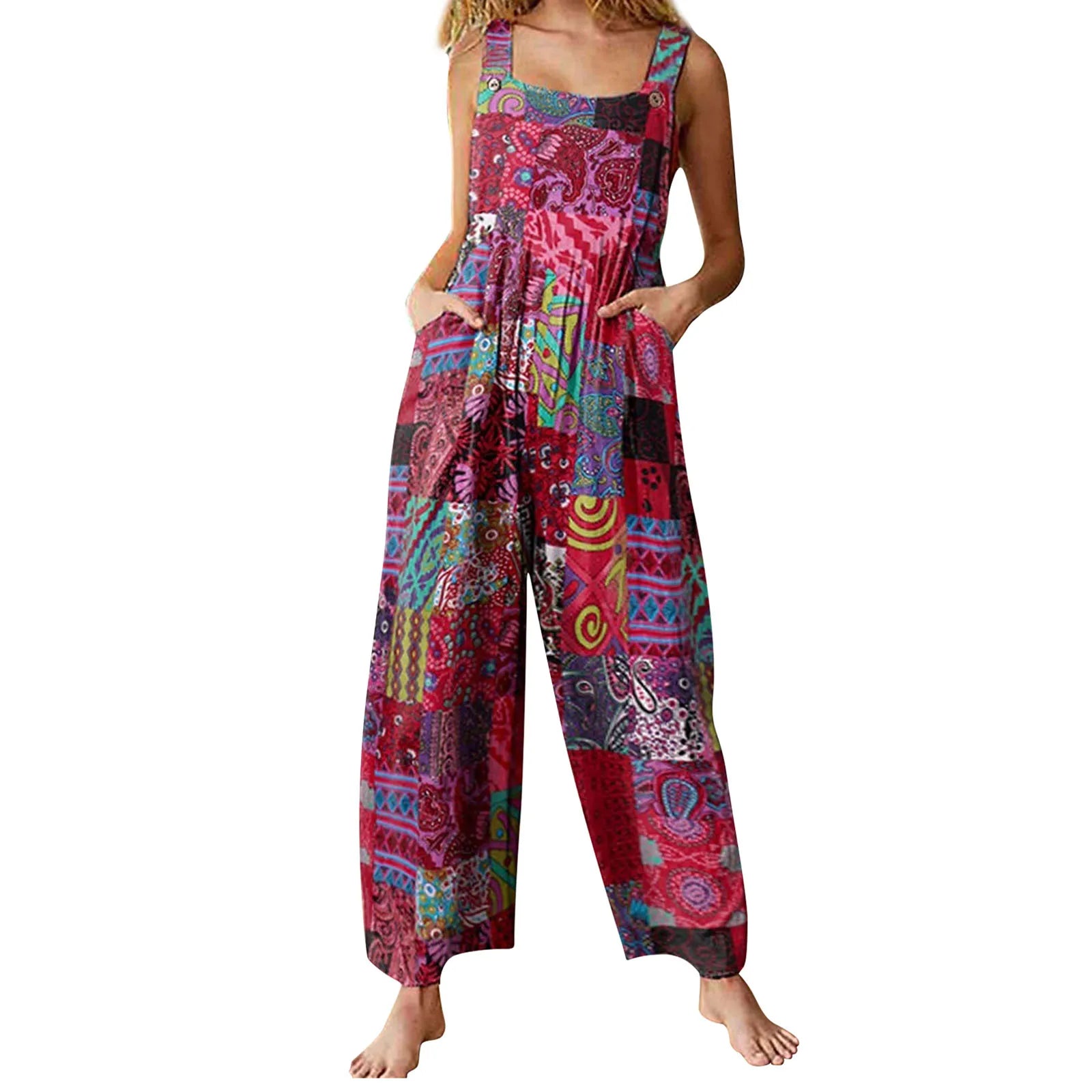 Summer Overalls Jumpsuit