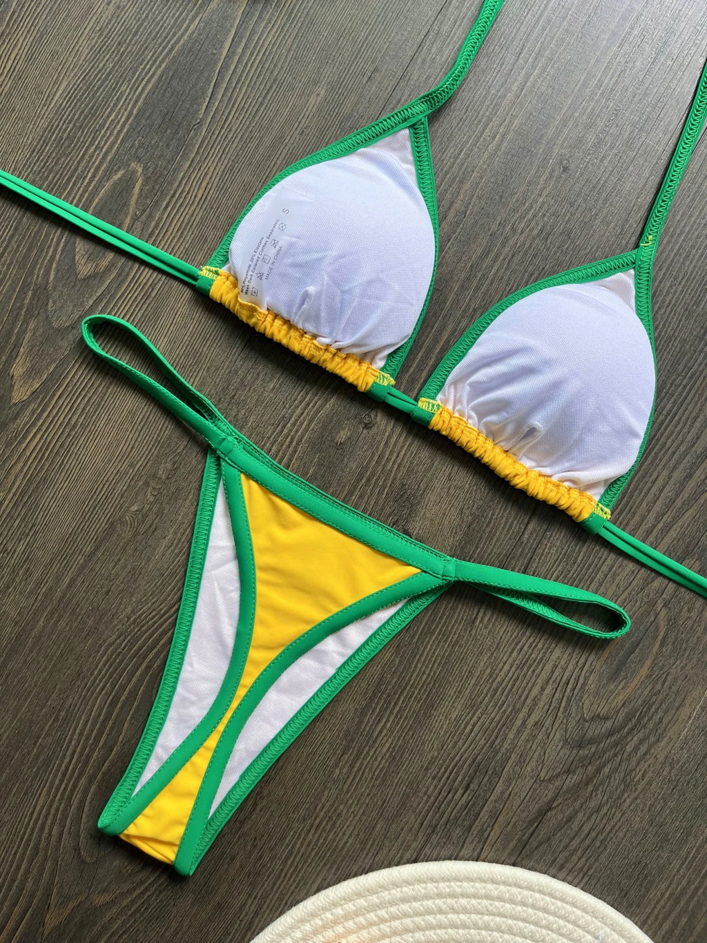 Brazil Flag Bikini Set