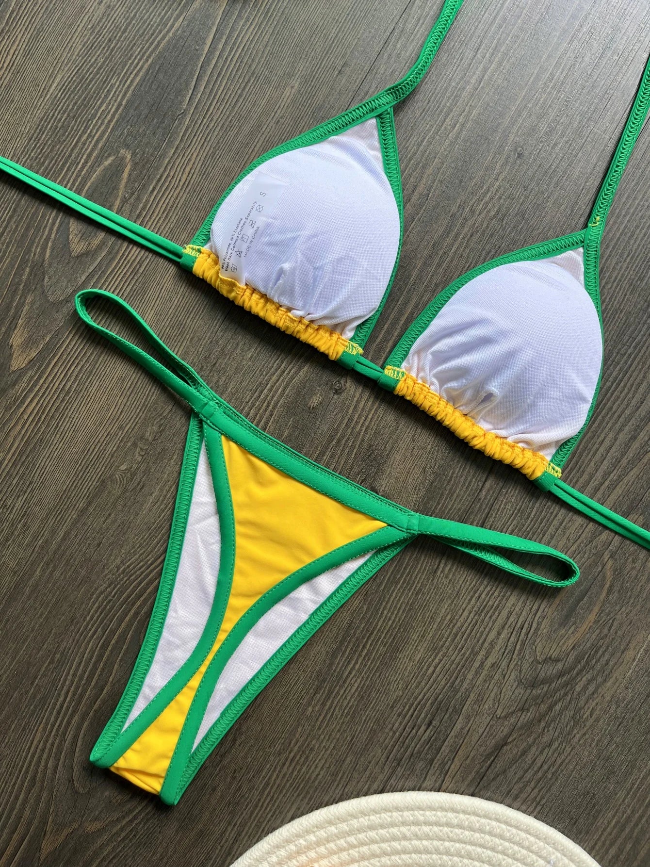 Brazil Flag Bikini Set