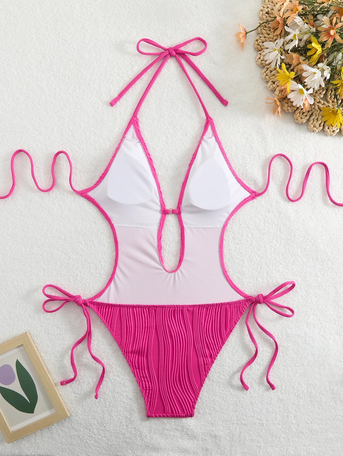 Halter V-Neck Monokini