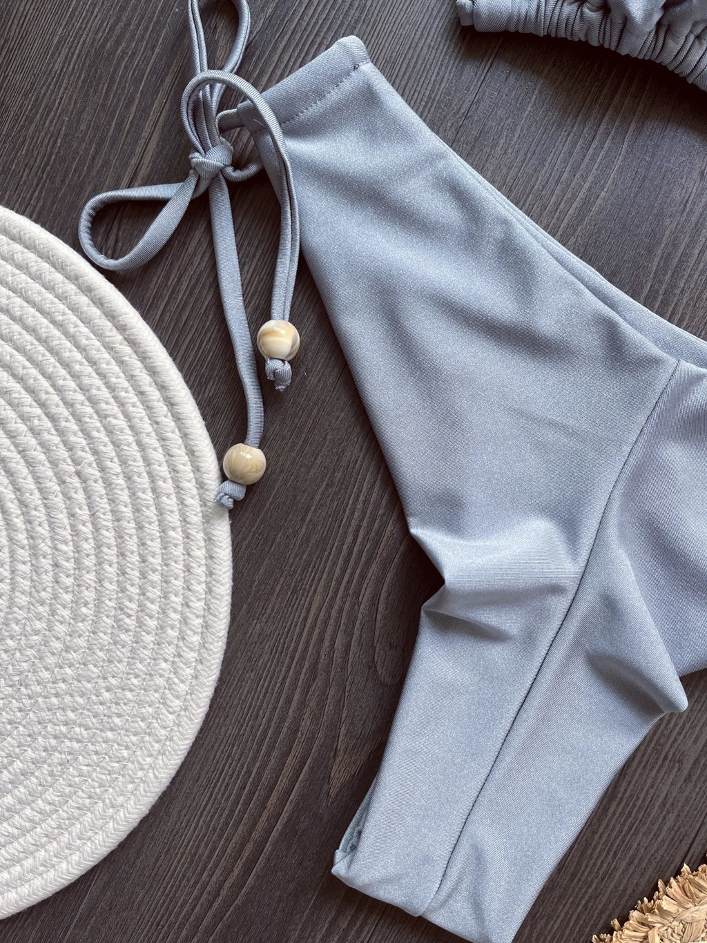Halter Chain Triangle Bikini Set