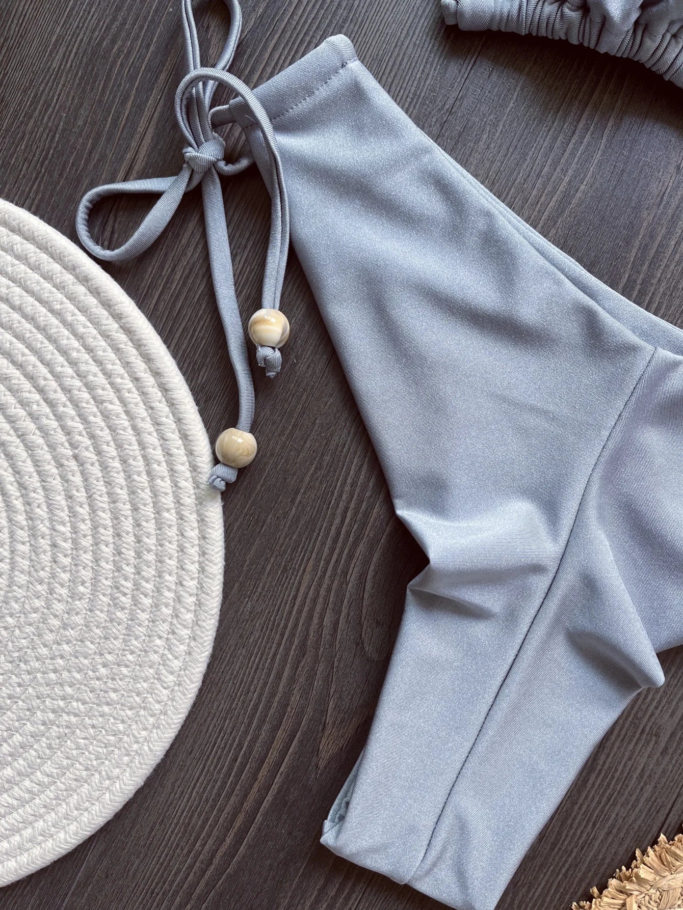 Halter Chain Triangle Bikini Set