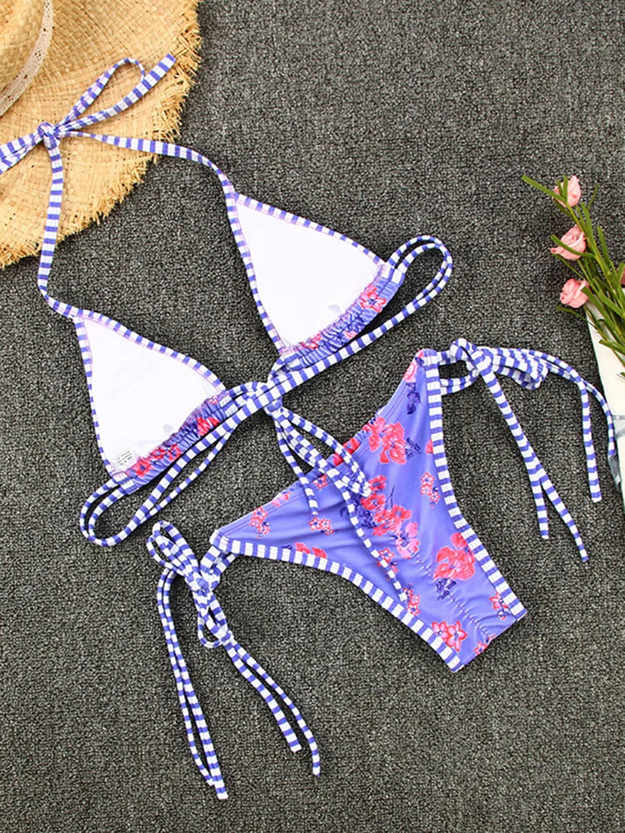 Brazilian Thong Micro Bikini Set