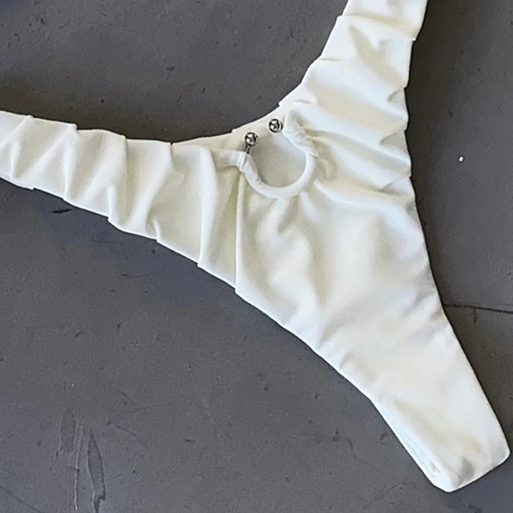 Solid Micro Bikini Set