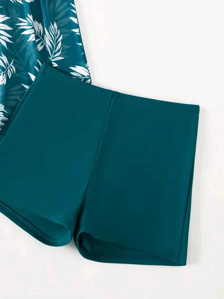 Tankini & Shorts Swim Set