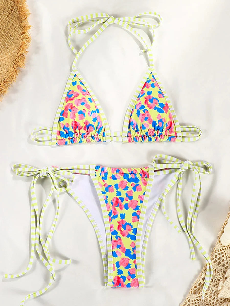 Brazilian Thong Micro Bikini Set