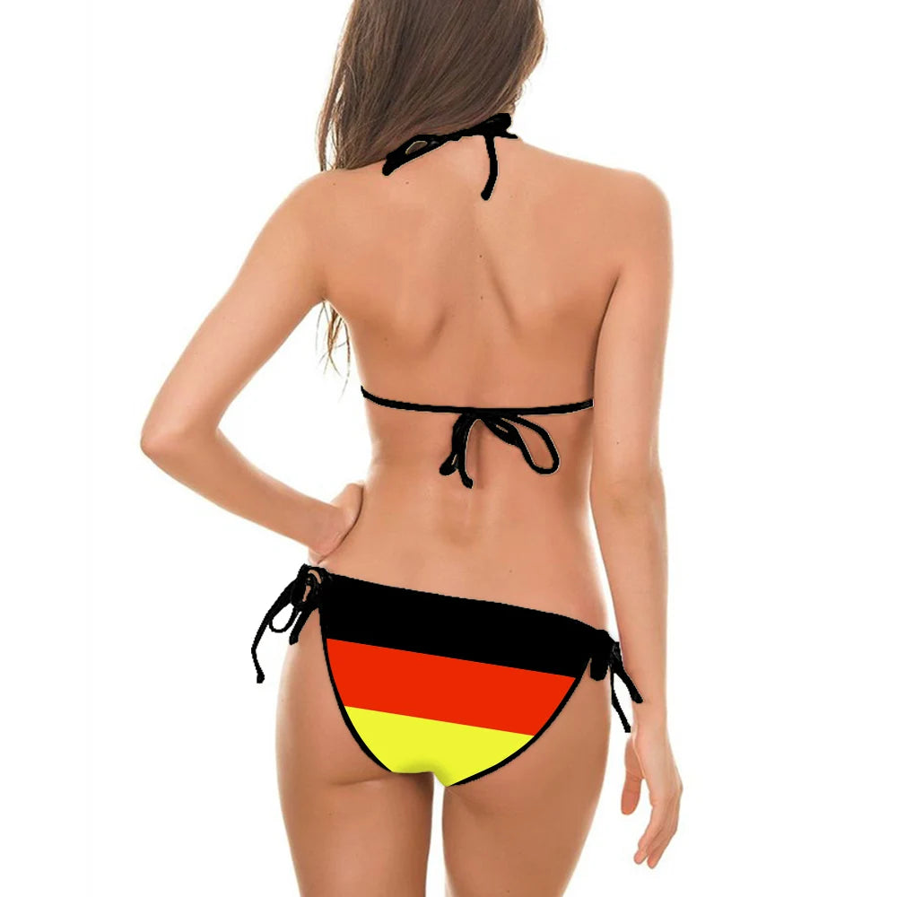 Germany Flag Bikini Set