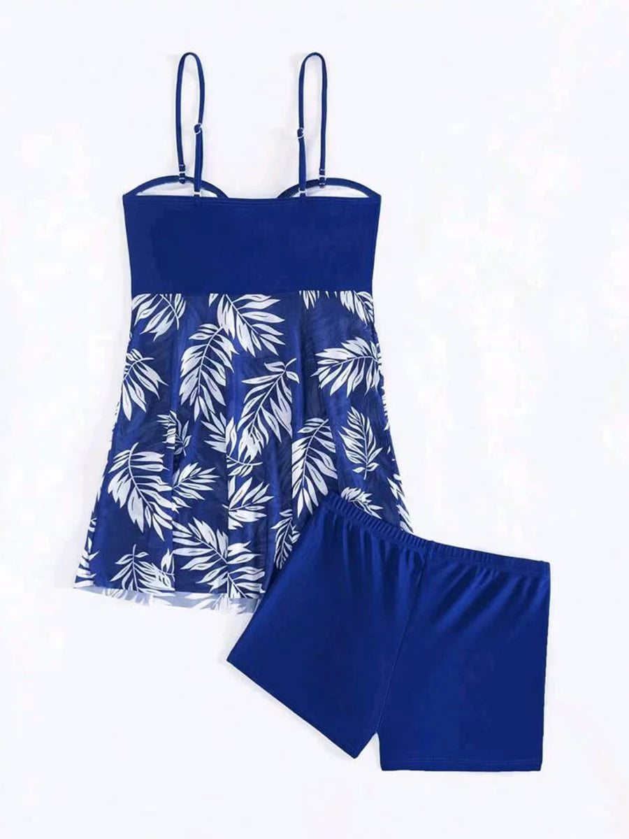Tankini & Shorts Swim Set