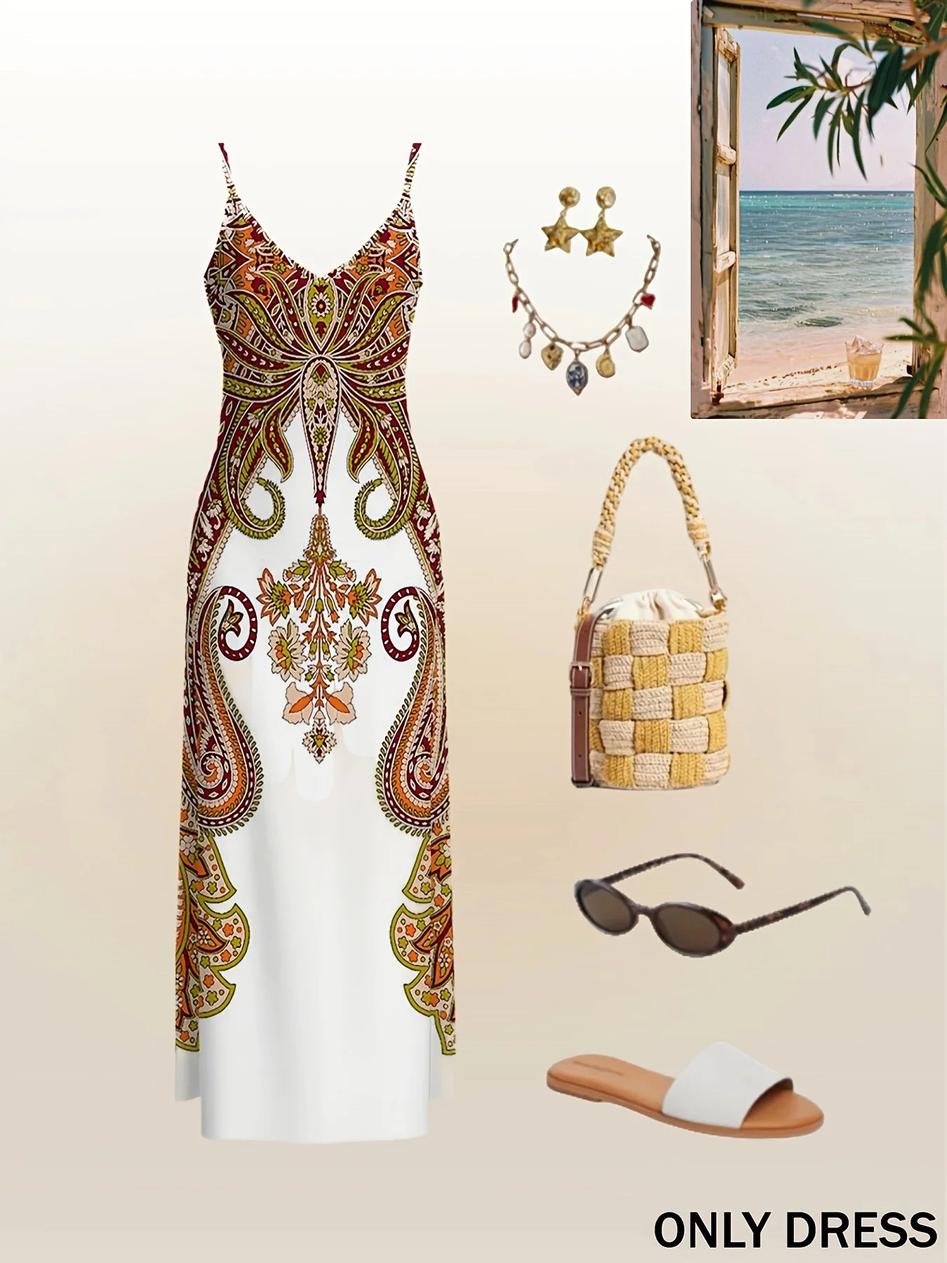 Paisley Vacation Dress