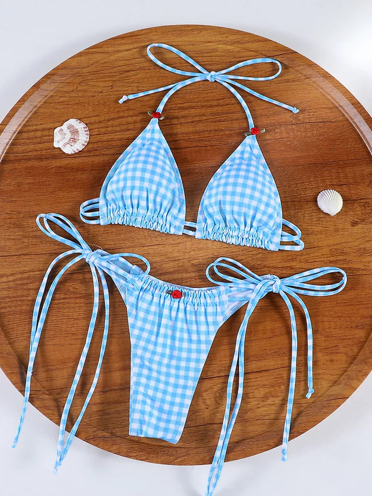 Push-Up Print Bikini Set