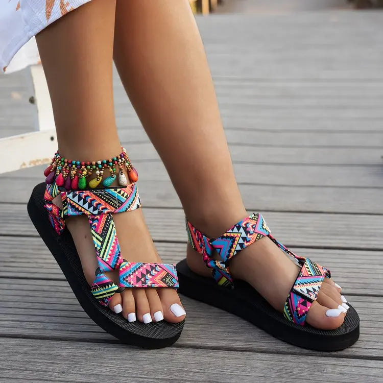 Boho Hemp Rope Sandals