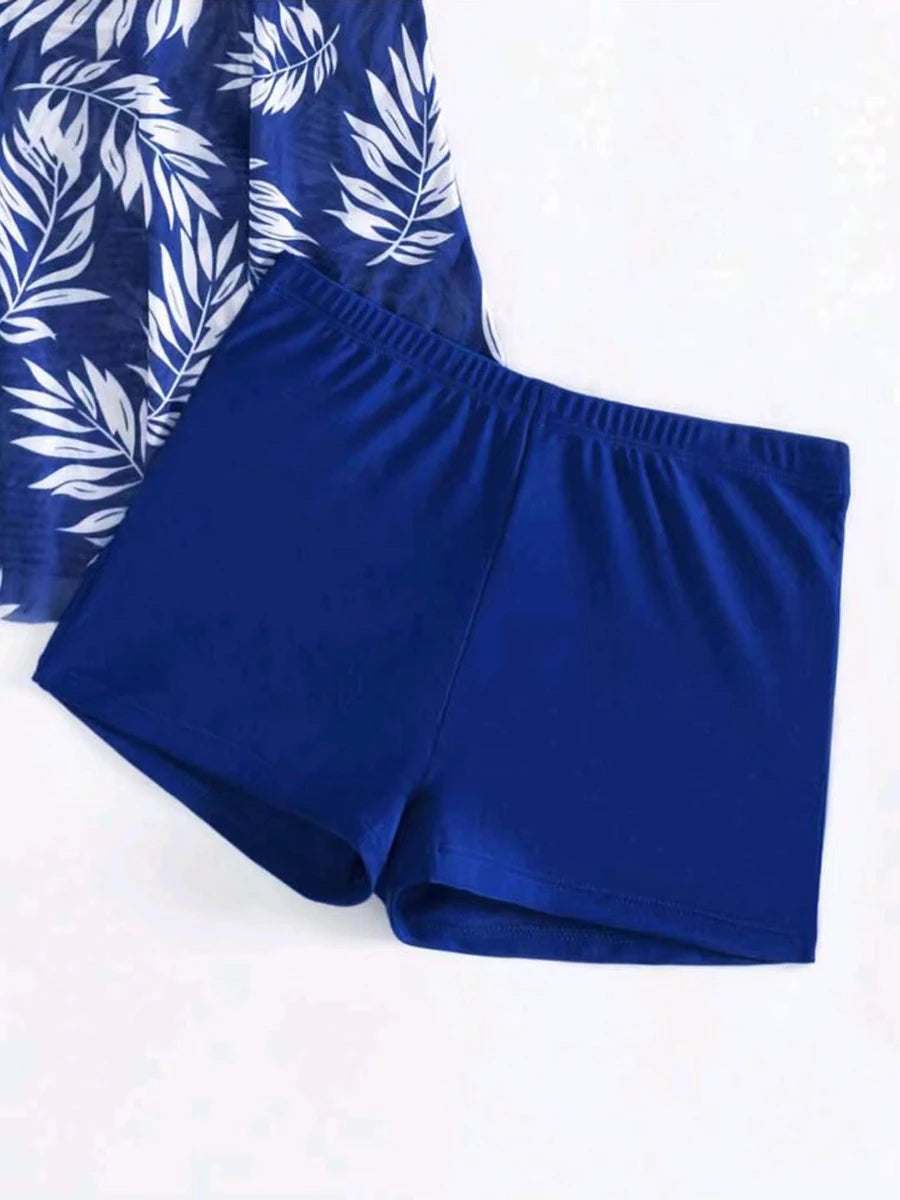 Tankini & Shorts Swim Set