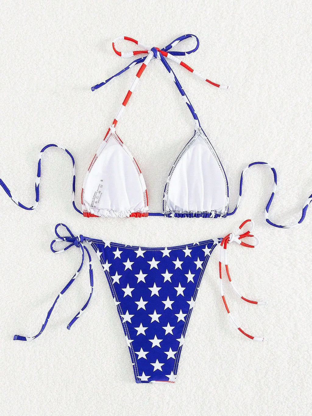 American Flag Bikini Set