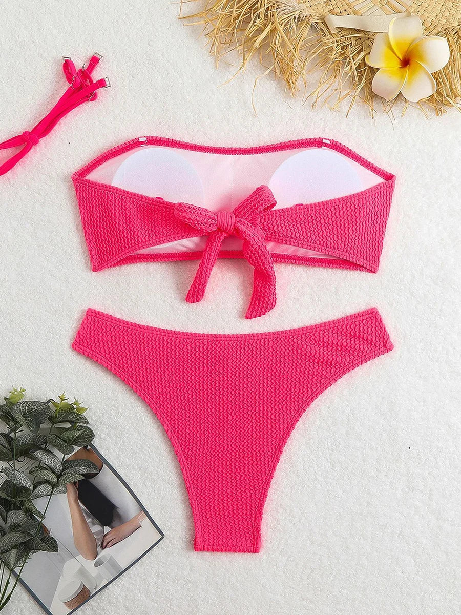 Summer Halter Bikini Set