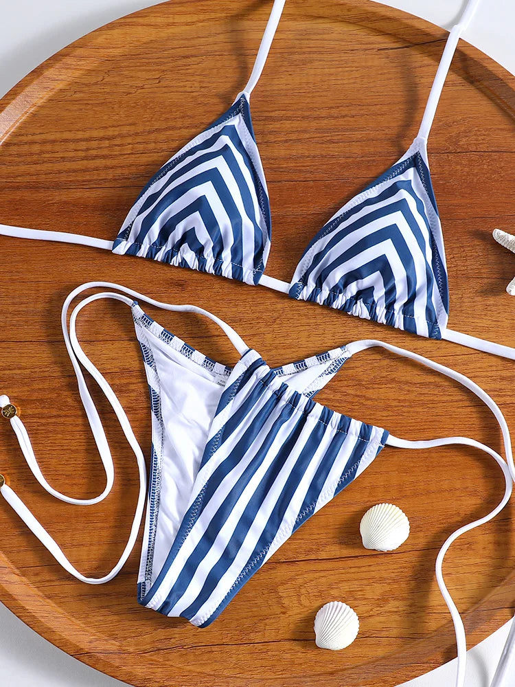 Push-Up Print Bikini Set