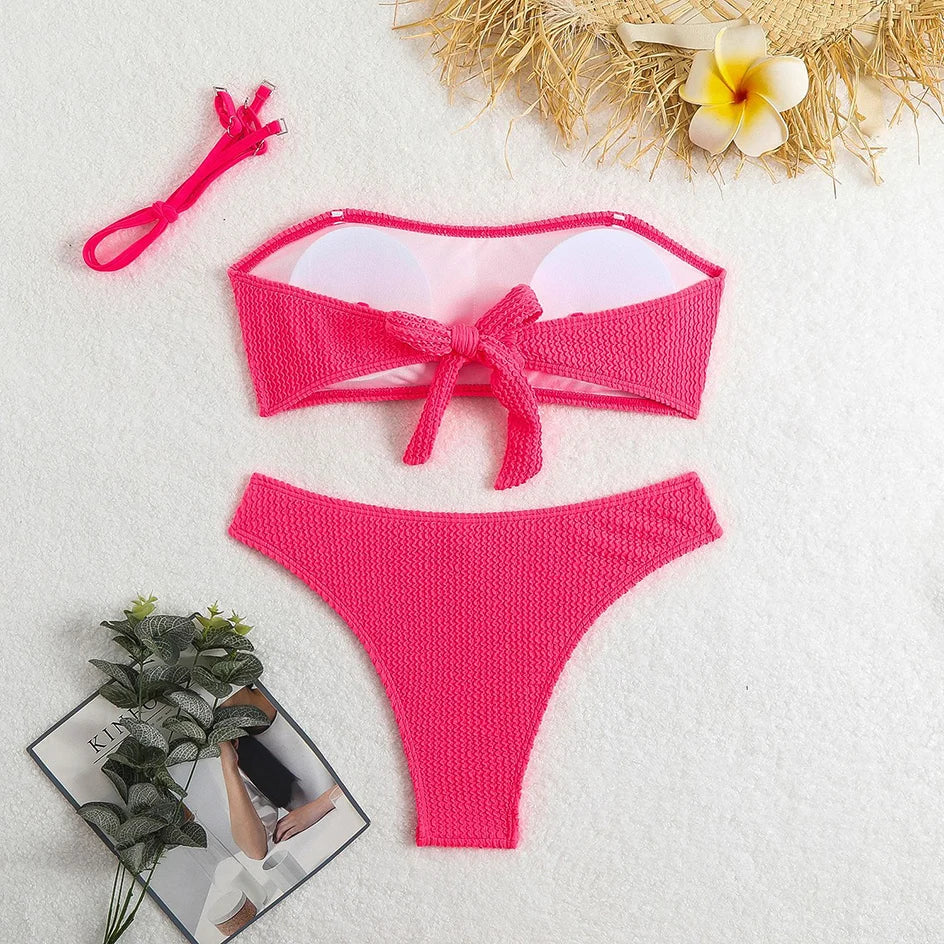 Summer Halter Bikini Set