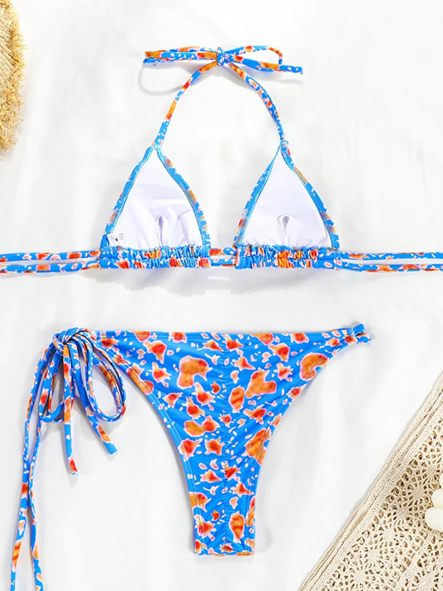 Brazilian Thong Micro Bikini Set