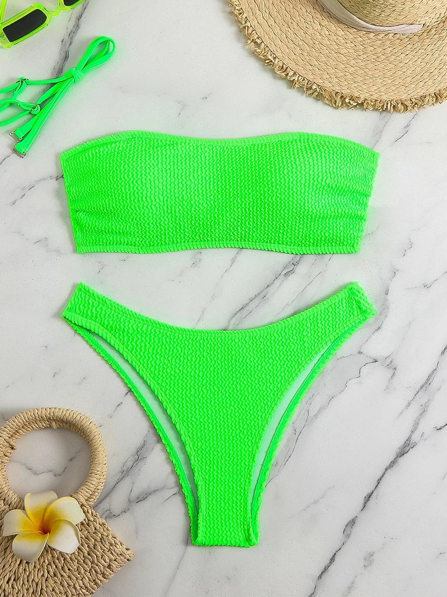 Summer Halter Bikini Set