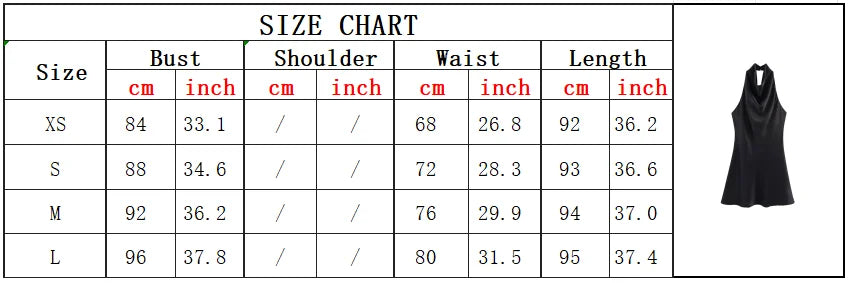 Satin Halter Backless Mini Dress