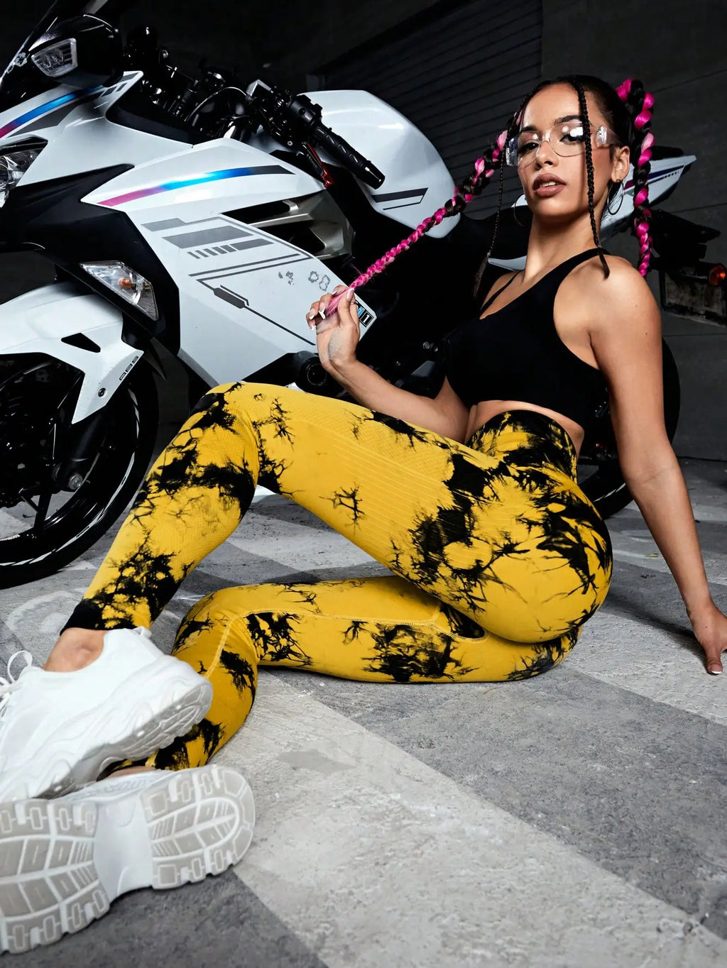 Tie Dye Yoga Leggings