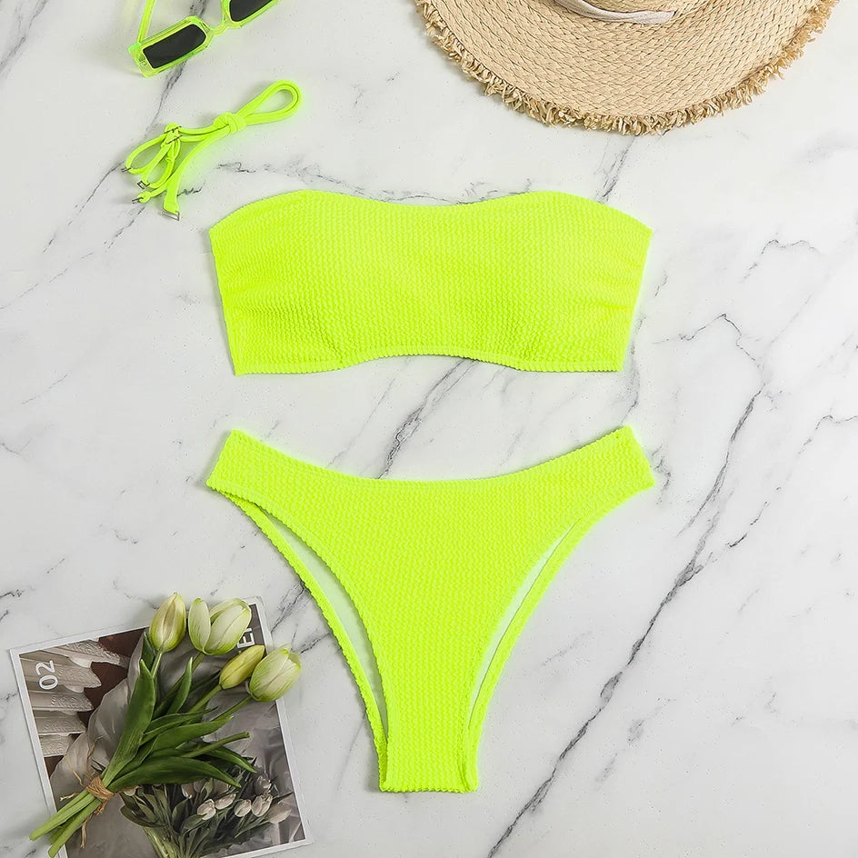 Summer Halter Bikini Set